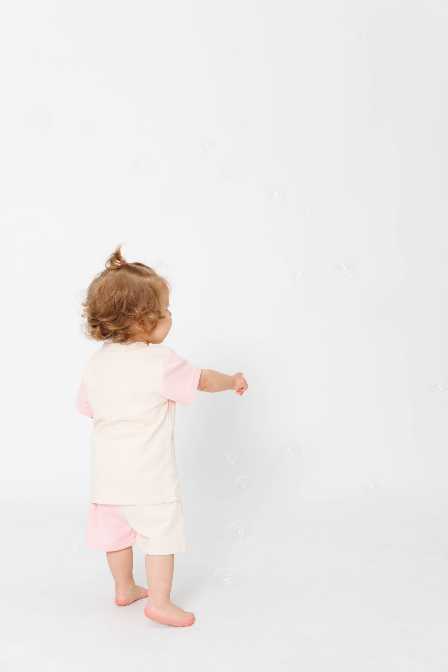 Essentials T-Shirt Set - Blush