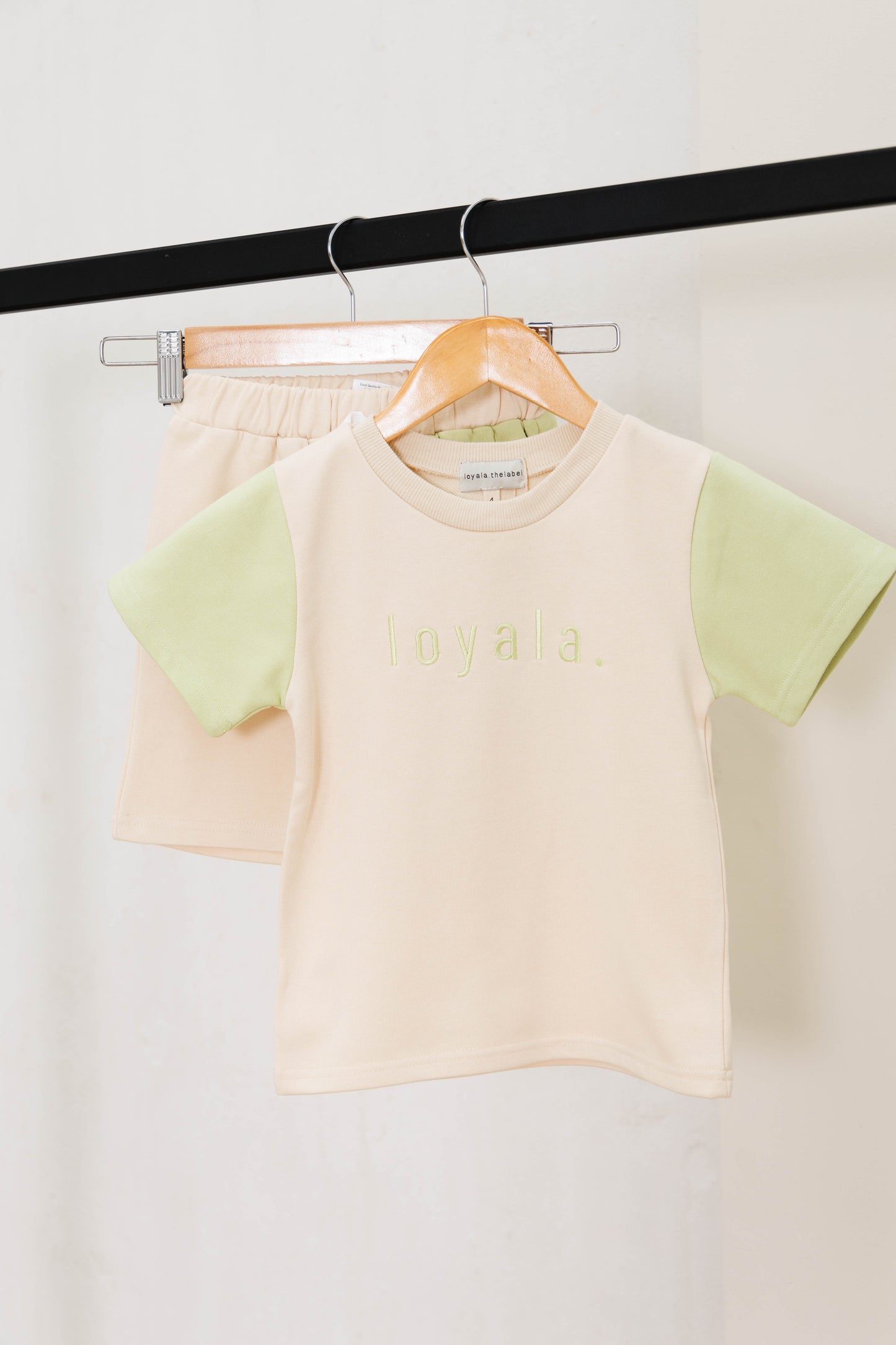 Essentials T-Shirt Set - Pistachio