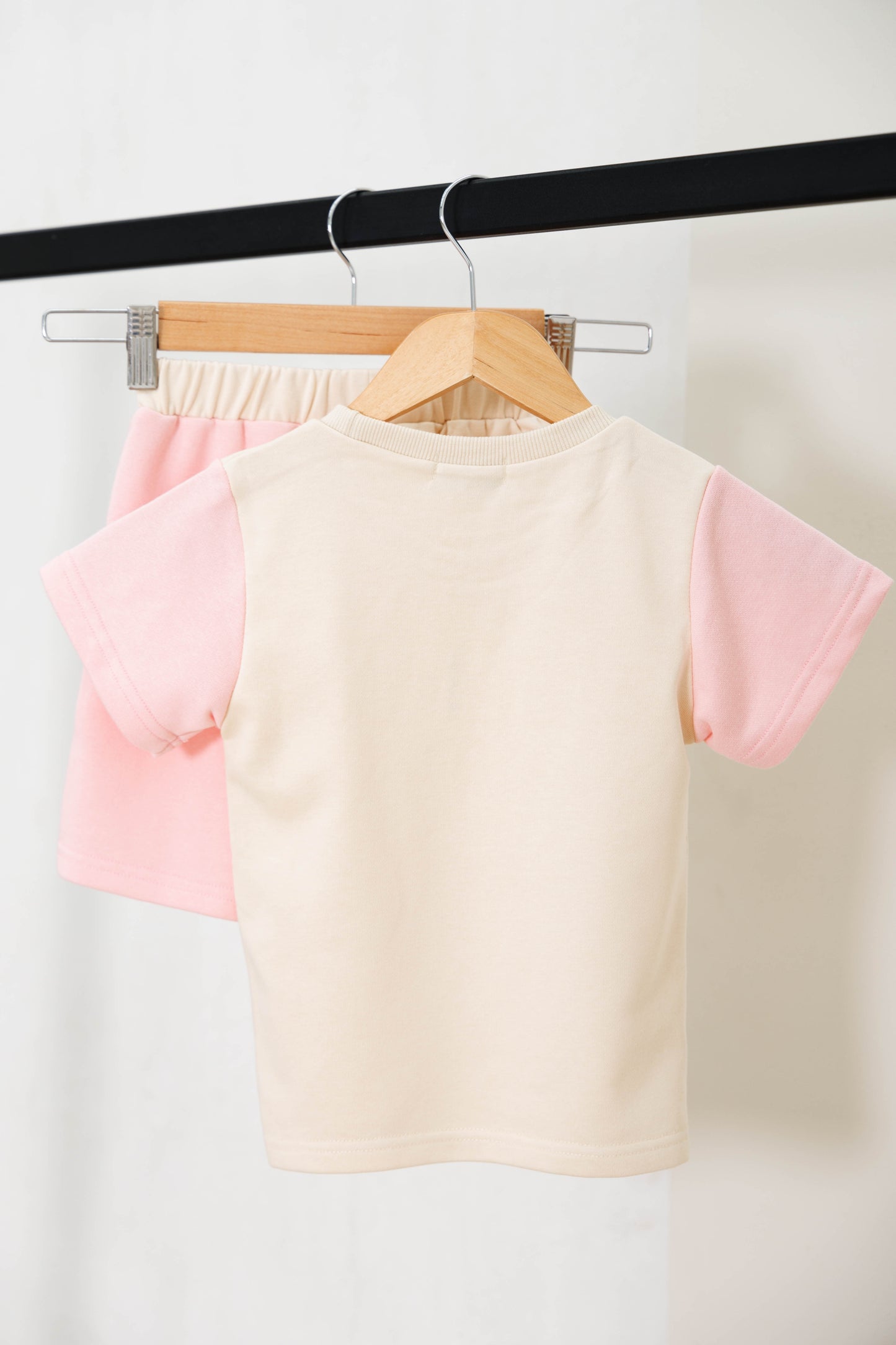 Essentials T-Shirt Set - Blush